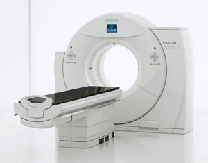 Imagen: el sistema Somatom Definition AS  de tomografía computarizada (TC) (Foto cortesía de Siemens Healthcare).